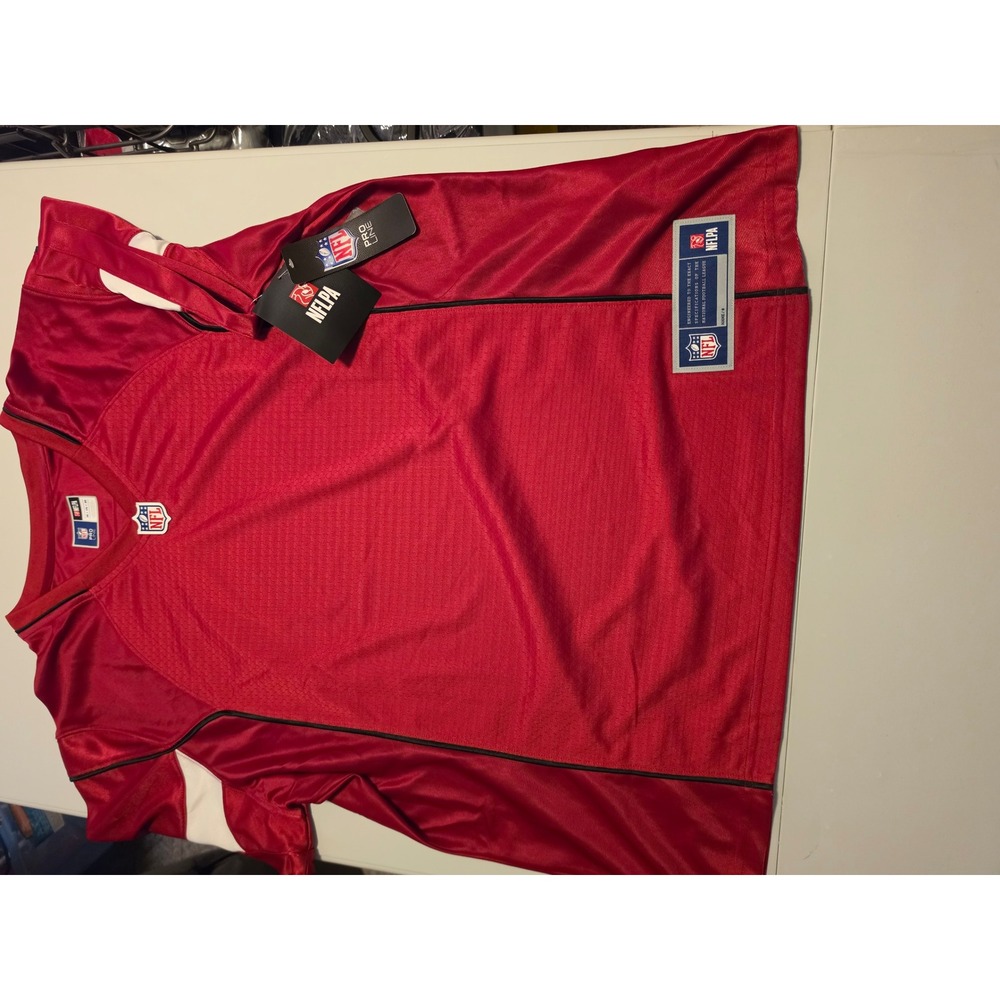 NFL‎ Pro Line Arizona Cardinals Jersey Red Blank V-Neck Women 3XL NWT